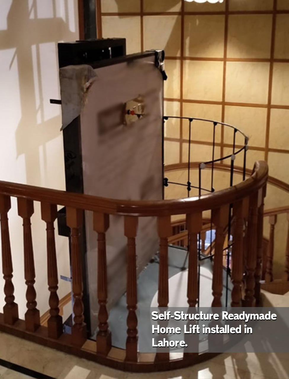 lift for wheelchair user